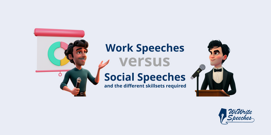 Work Speeches vs Social Speeches
